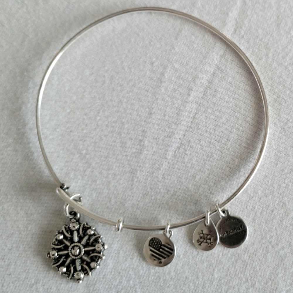 Alex and Ani Compass Bangle